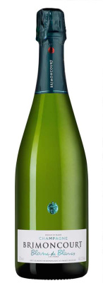 Вино игристое Белое Экстра Брют Brimoncourt Blanc de Blancs Champagne 2018 0,75 л фото