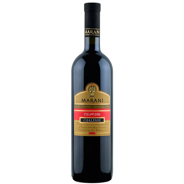 Вино Красное Полусладкое Marani Ojaleshi 2024 0,75 л фото