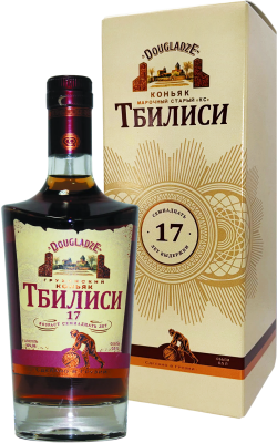 Бренди Dugladze Tbilisi 17 YO in gift box 0,5 л фото