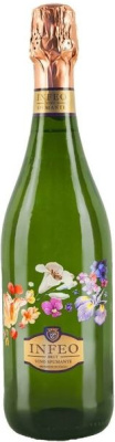 Вино игристое Белое Брют Infeo Brut 0,75 л фото
