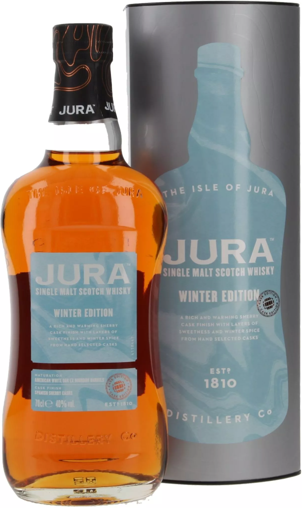 Виски Jura Winter Edition Single Malt Jura in tube 0,7 л фото