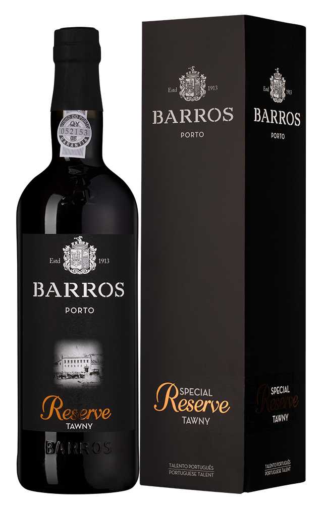 Портвейн Barros Reserve Tawny in gift box 2016 0,75 л фото