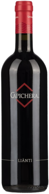Вино Капикера Лианти 2020 Красное Сухое 14% 0,75 л фото