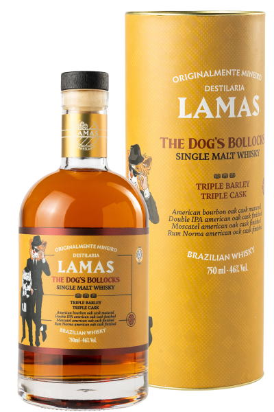 Виски Lamas The Dog's Bollocks in tube 0,75 л фото