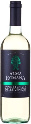 Вино Белое Сухое Alma Romana Pinot Grigio Delle Venezie 2024 0,75 л фото