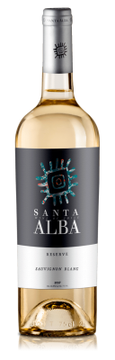 Вино Белое Сухое Santa Alba Reserve Sauvignon Blanc 2022 0,75 л фото