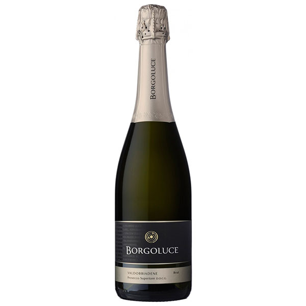 Вино игристое Белое Брют Borgoluce Valdobbiadene Prosecco Superiore Brut 0,75 л фото