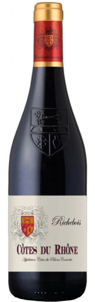 Вино Красное Сухое Richebois Cotes du Rhone 2023 0,75 л фото