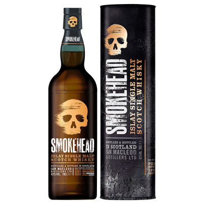 Виски Smokehead Single Malt Islay in tube 0,70 л фото