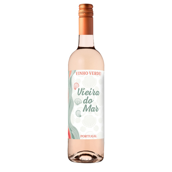 Вино Розовое Полусухое Vieira Do Mar Rose 2024 0,75 л фото