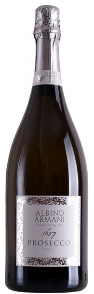 Вино игристое Белое Сухое Albino Armani Prosecco 1,5 л фото