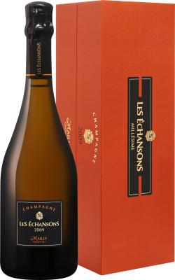 Вино игристое Белое Брют Mailly Grand Cru Les Échansons Brut Millesime Champagne in gift box 2015 0,75 л фото