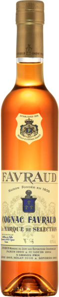 Коньяк Favraud VS 2019 0,5 л фото