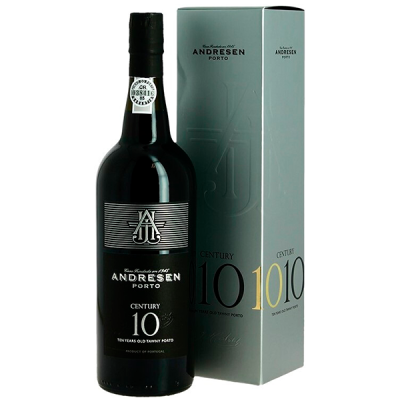 Портвейн Andresen Century Tawny 10 Year Old in gift box 0,75 л фото
