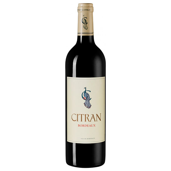 Вино Красное Сухое Citran Bordeaux 2019 0,75 л фото