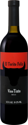 Вино Красное Сухое El Torito Feliz Tinto Seco 0,75 л фото
