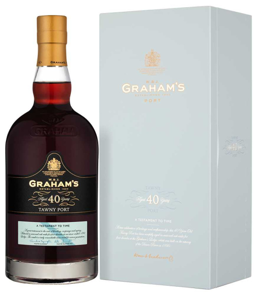 Портвейн Graham's 40 Year Old Tawny in gift box 1994 0,75 л фото