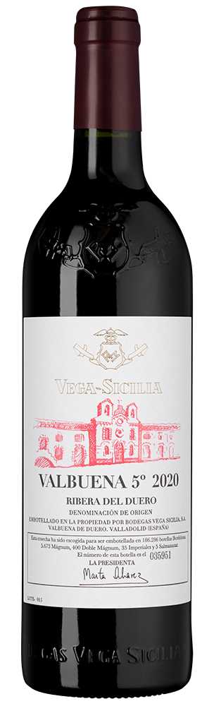Вино Красное Сухое Valbuena 5 Ribera Del Duero 1992 0,75 л фото