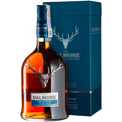 Виски Dalmore The Quintet Single Malt Highland in gift box 0,7 л фото