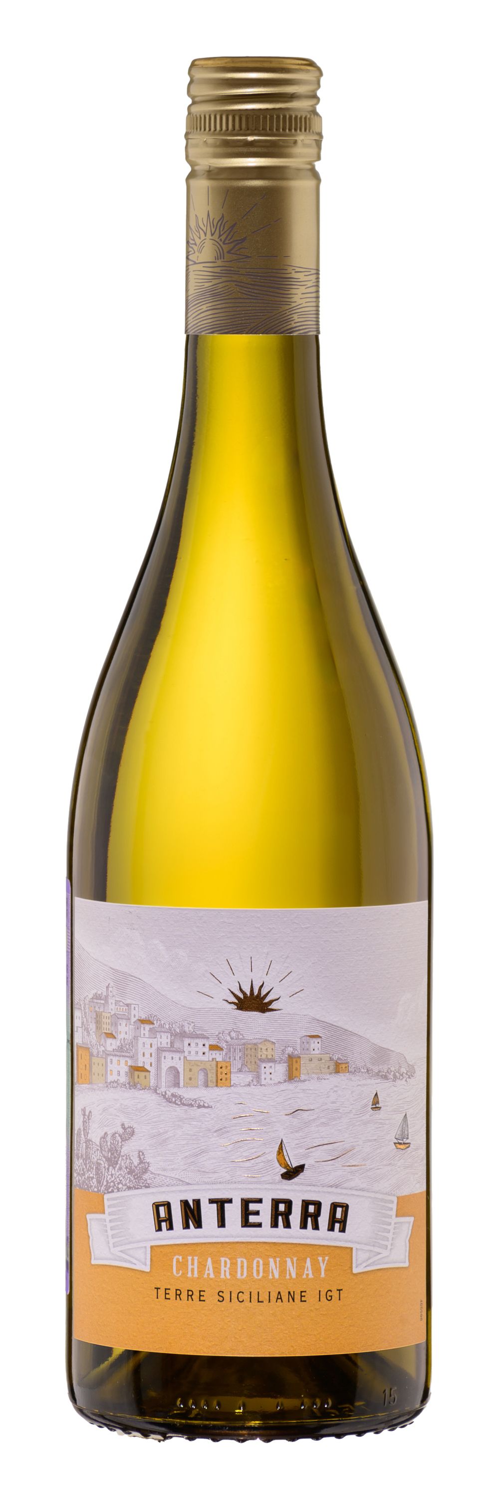 Вино Белое Полусухое Anterra Chardonnay 2025 0,75 л фото