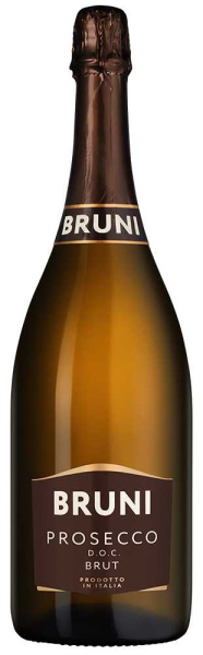 Вино игристое Белое Брют Bruni Prosecco Brut 2024 1,5 л фото