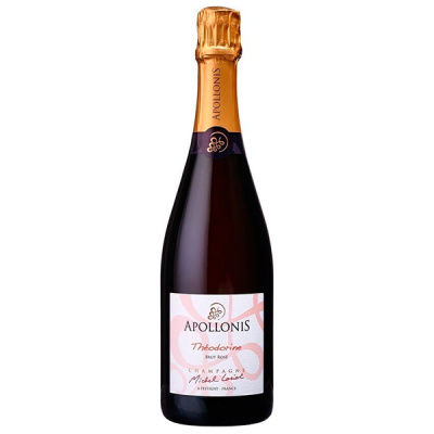 Шампанское Розовое Брют Michel Loriot Apollonis Theodorine Brut Rose Champagne 2017 0,75 л фото