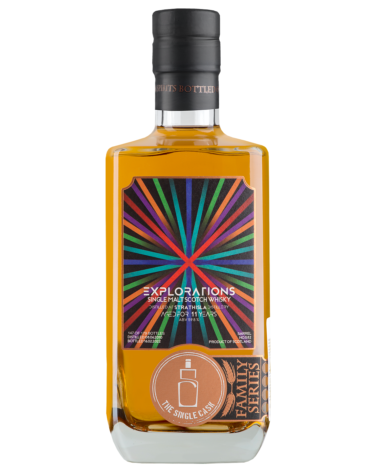 Виски Single Cask Explorations Strathisla Cask №582 11 Y.O. 0,7 л фото