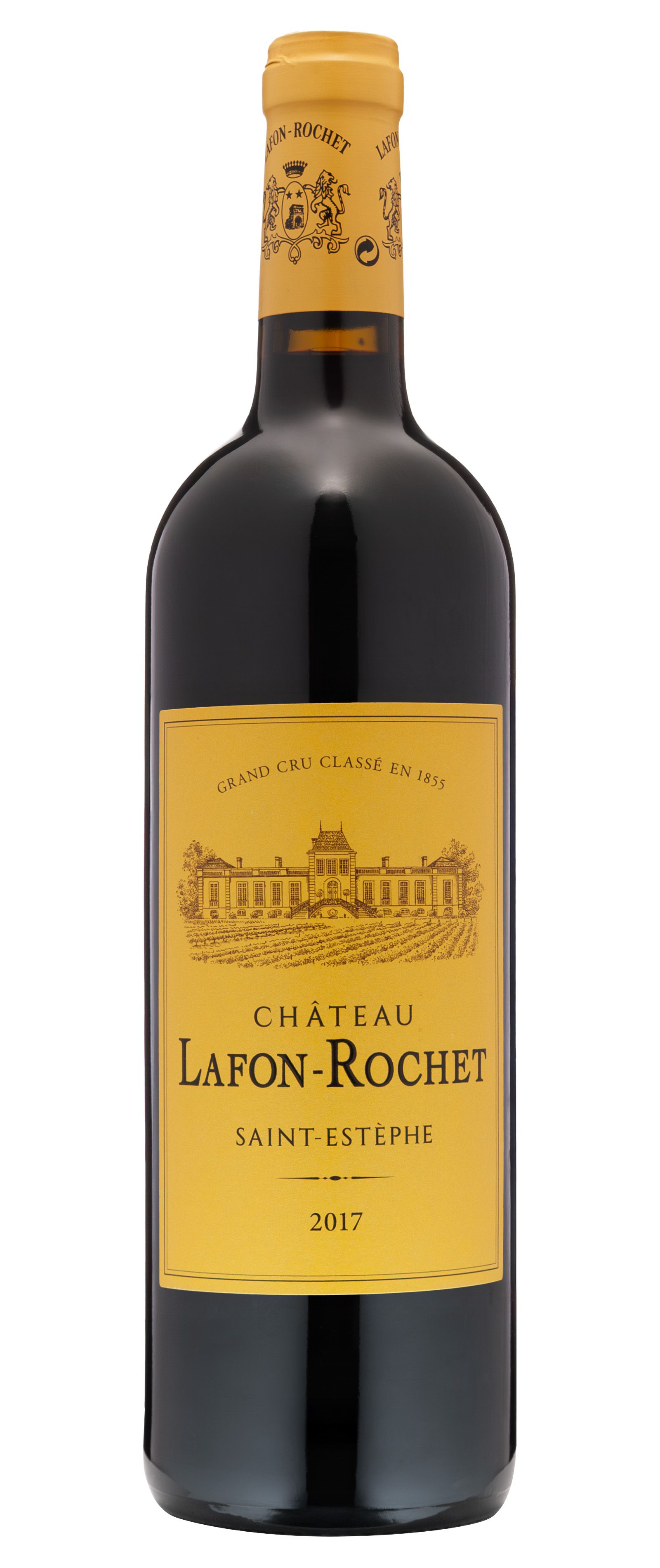 Вино Красное Сухое Chateau Lafon-Rochet 2017 0,75 л фото