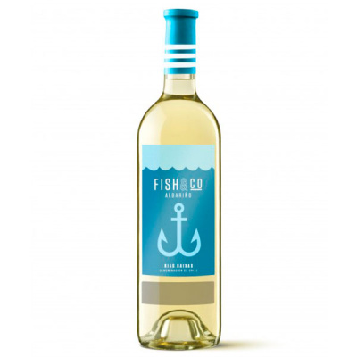 Вино Белое Сухое Fish and Co Albarino Rias Baixas 2022 0,75 л фото