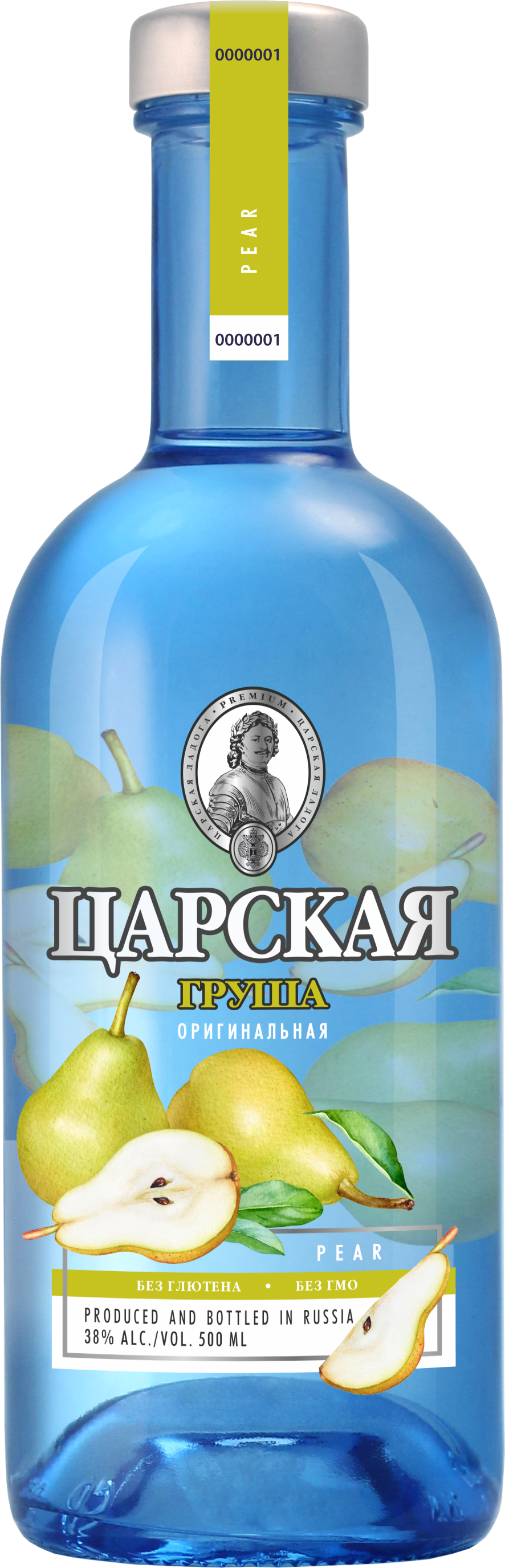 Водка Tsarskaja Original Pear 0,5 л фото