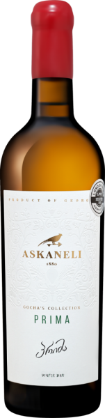Вино Белое Сухое Askaneli Gocha's Collection Prima 2020 0,75 л фото