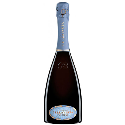 Вино игристое Белое Экстра Брют Bellavista Pas Opere Franciacorta Extra Brut 2015 0,75 л фото