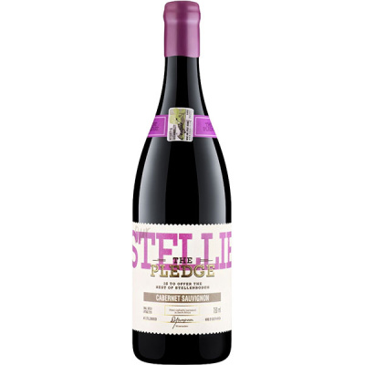 Вино Красное Сухое The Pledge Our Stellie Cabernet Sauvignon Stellenbosch 2021 0,75 л фото