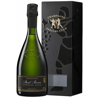 Шампанское Белое Брют Paul Bara Special Club Bouzy Grand Cru Brut Champagne in gift box 2014 0,75 л фото