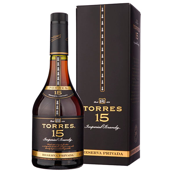 Бренди Torres 15 Reserva Privada in gift box 0,70 л фото