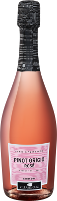 Вино игристое Розовое Брют Villa Degli Olmi Pinot Grigio Rose Spumante Extra Dry 0,75 л фото