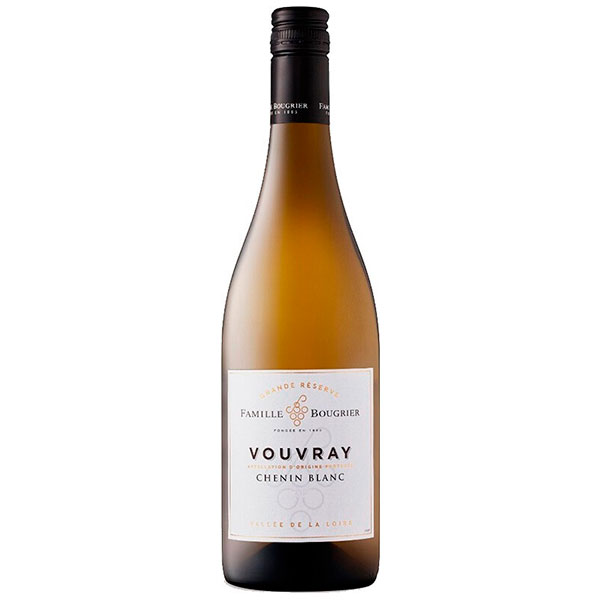 Вино Белое Полусладкое Famille Bougrier Vouvray 2021 0,75 л фото