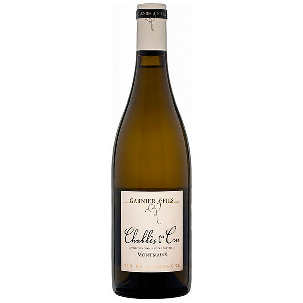 Вино Белое Сухое Garnier & Fils Chablis Premier Cru Montmains 2019 0,75 л фото