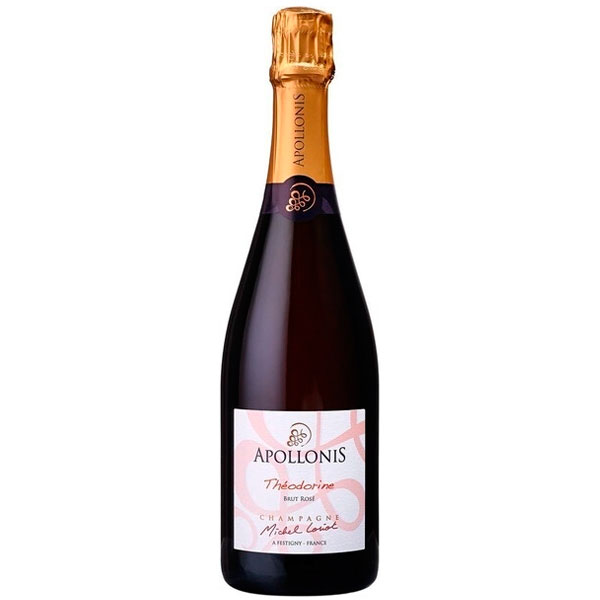 Шампанское Розовое Брют Michel Loriot Apollonis Theodorine Brut Rose Champagne 0,75 л фото