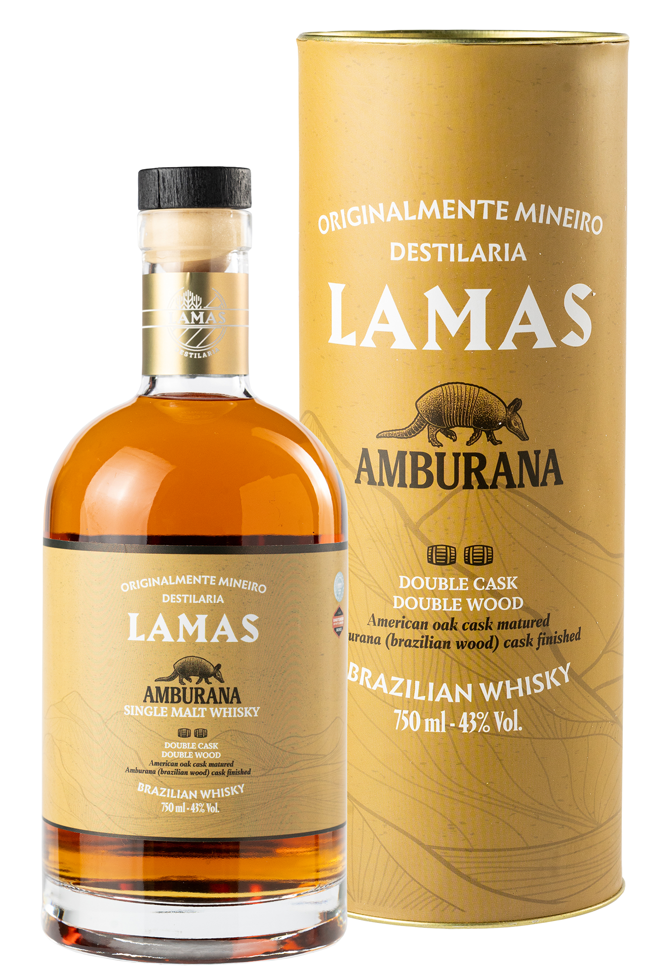 Виски Lamas Amburana in tube 0,75 л фото