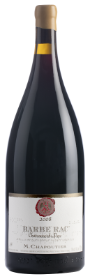 Вино Красное Сухое M. Chapoutier Barbe Rac Chateauneuf-Du-Pape 2008 1,5 л фото