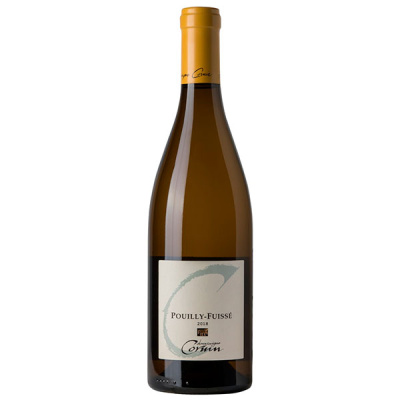 Вино Белое Сухое Dominique Cornin Pouilly-Fuisse 2018 0,75 л фото