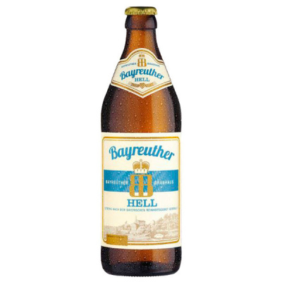 Пиво Bayreuther Hell 0,50 л фото