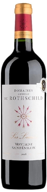 Вино Красное Сухое Domaines Edmond de Rothschild Les Lauriers Montagne Saint-Emilion 2018 0,75 л фото