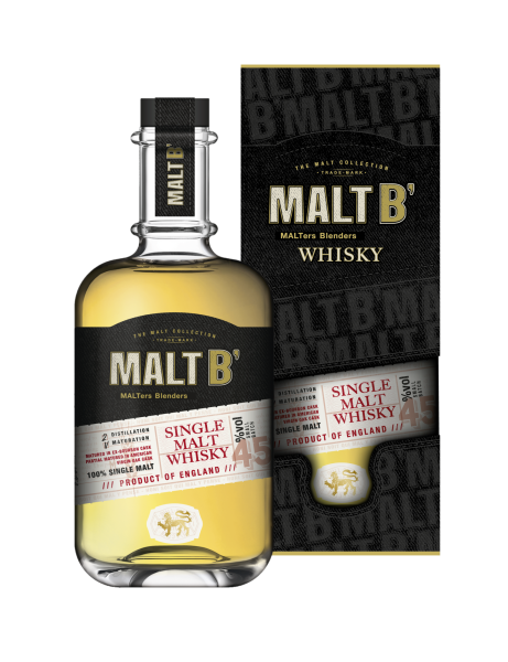 Виски Malt B English in gift box 0,7 л фото