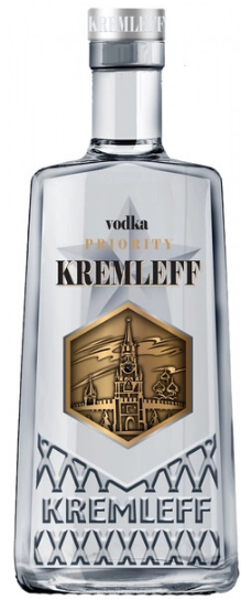 Водка Kremleff Priority 0,5 л фото