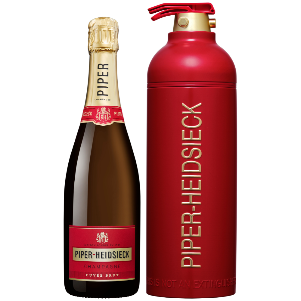 Вино игристое Белое Брют Piper-Heidsieck Brut Champagne in tube Red Code Edition 2021 0,75 л фото