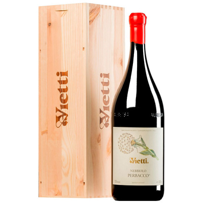 Вино Красное Сухое Vietti Perbacco Langhe Nebbiolo in wooden box 2018 1,50 л фото