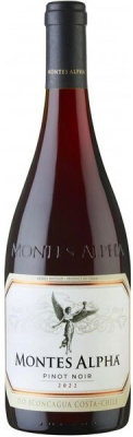 Вино Красное Сухое Montes Alpha Pinot Noir Aconcagua Costa 2022 0,75 л фото