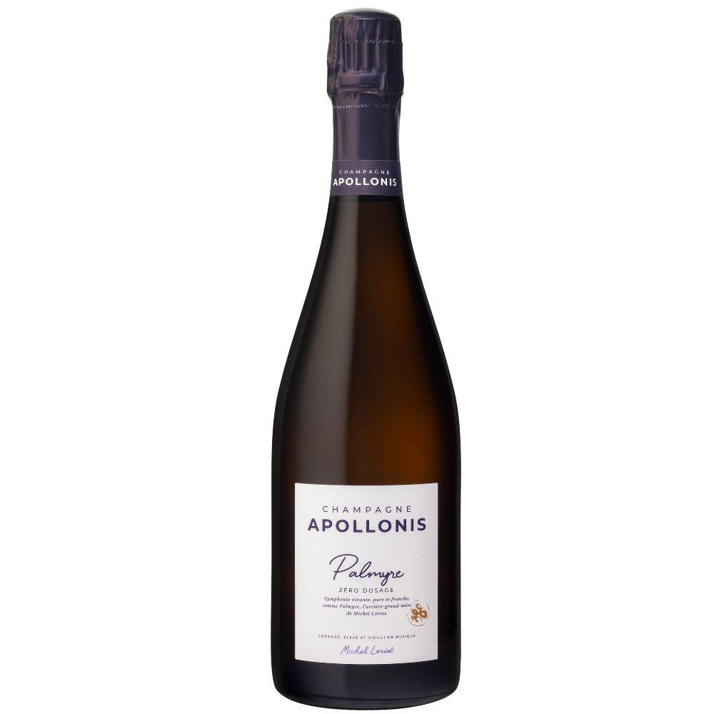 Вино игристое Белое Экстра Брют Michel Loriot Apollonis Palmyre Zero Dosage Champagne 2021 0,75 л фото